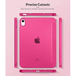 MoKo Coque pour iPad (A16) 11e Génération 11Pouces 2025, iPad 10e Gén 10,9" 2022, Étui avec Coque Arrière TPU Souple à Rabat, Su