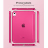 MoKo Coque pour iPad (A16) 11e Génération 11Pouces 2025, iPad 10e Gén 10,9" 2022, Étui avec Coque Arrière TPU Souple à Rabat, Su