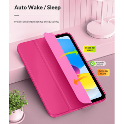 MoKo Coque pour iPad (A16) 11e Génération 11Pouces 2025, iPad 10e Gén 10,9" 2022, Étui avec Coque Arrière TPU Souple à Rabat, Su