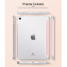 MoKo Coque pour iPad (A16) 11e Gén 11" 2025, iPad 10e Gén 10,9" 2022, Étui avec Coque Arrière en TPU Souple à Rabat avec Support