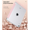 MoKo Coque pour iPad (A16) 11e Gén 11" 2025, iPad 10e Gén 10,9" 2022, Étui avec Coque Arrière en TPU Souple à Rabat avec Support