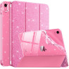 MoKo Coque pour iPad (A16) 11e Génération 11 Pouces 2025/iPad 10e Gén 10,9" 2022, Étui Scintillant, Housse avec Coque Arrière en