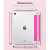 MoKo Coque pour iPad (A16) 11e Gén 11" 2025, iPad 10e Gén 10,9" 2022, Étui avec Coque Arrière en TPU Souple à Rabat avec Support