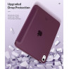 MoKo Coque pour iPad (A16) 11e Génération 11Pouces 2025, iPad 10e Gén 10,9" 2022, Étui avec Coque Arrière en TPU Souple à Rabat 