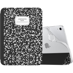 MoKo Coque pour iPad (A16) 11e Génération 11Pouces 2025, iPad 10e Gén 10,9" 2022, Étui avec Coque Arrière TPU Souple à Rabat, Su
