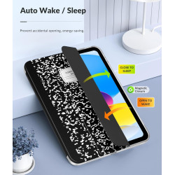 MoKo Coque pour iPad (A16) 11e Génération 11Pouces 2025, iPad 10e Gén 10,9" 2022, Étui avec Coque Arrière TPU Souple à Rabat, Su