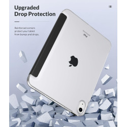 MoKo Coque pour iPad (A16) 11e Génération 11Pouces 2025, iPad 10e Gén 10,9" 2022, Étui avec Coque Arrière TPU Souple à Rabat, Su