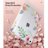 MoKo Coque pour iPad (A16) 11e Gén 11" 2025, iPad 10e Gén 10,9" 2022, Étui avec Coque Arrière en TPU Souple à Rabat avec Support