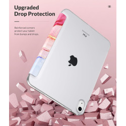 MoKo Coque pour iPad (A16) 11e Génération 11Pouces 2025, iPad 10e Gén 10,9" 2022,Étui avec Coque Arrière en TPU Souple à Rabat a