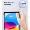 MoKo Coque pour iPad (A16) 11e Génération 11Pouces 2025, iPad 10e Gén 10,9" 2022,Étui avec Coque Arrière en TPU Souple à Rabat a