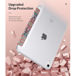 MoKo Coque pour iPad (A16) 11e Génération 11Pouces 2025, iPad 10e Gén 10,9" 2022, Étui avec Coque Arrière TPU Souple à Rabat, Su