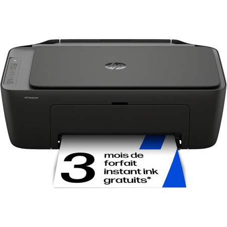 HP DeskJet 2920, 89F97B, Imprimante Multifonction, Jet d’Encre A4 Couleur, Recto/Verso Manuel, 7,5 ppm, Wi-FI, 3 Mois d'InstantI