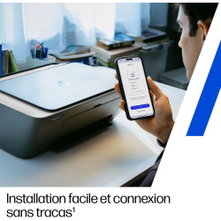 HP DeskJet 2920, 89F97B, Imprimante Multifonction, Jet d’Encre A4 Couleur, Recto/Verso Manuel, 7,5 ppm, Wi-FI, 3 Mois d'InstantI