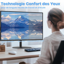 Minifire Écran PC 22 Pouces FHD (1920 x 1080), 120Hz, 107% sRGB, Mode Faible lumière Bleue, Angle de Vision de 178°, Design de M