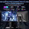 Minifire Écran Gaming 24.5 Pouces,300Hz/240Hz, QHD (2560 * 1440) réglable en Hauteur, MPRT 1ms avec Panneau Fast IPS 10 Bits, sR