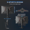 Minifire Écran Gaming 24.5 Pouces,300Hz/240Hz, QHD (2560 * 1440) réglable en Hauteur, MPRT 1ms avec Panneau Fast IPS 10 Bits, sR