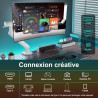 Minifire Écran PC Incurvé 27 Pouces 120Hz - Panneau VA 1500R Full HD (1920 x 1080p), Temps de Réponse MPRT 1ms, sRGB 110%, Filtr