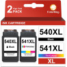 ColorKing 540XL 541XL Cartouches d'encre Compatibles pour Cartouche Canon 540 541 XL pour PIXMA MG3650s TS5150 TS5151 MG3550 MG3