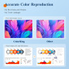 ColorKing 201X Cartouches de Toner Compatible pour HP 201X 201A CF400X CF400A Toner pour HP Color LaserJet Pro MFP M277dw M252dw