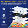 ColorKing LC421XL LC421 Compatible pour Brother LC421 XL LC421VAL pour Brother MFC-J1010DW DCP-J1050DW DCP-J1140DW DCP-J1800DW M