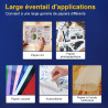 ColorKing LC421XL LC421 Compatible pour Brother LC421 XL LC421VAL pour Brother MFC-J1010DW DCP-J1050DW DCP-J1140DW DCP-J1800DW M