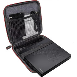Lecteur CD Externe pour PC, USB 3.0 Type C CD/DVD +/-RW Graveur DVD Externe avec Lecteur de Carte SD/TF, Mince Lecteur DVD Exter