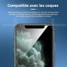 NEW'C Lot de 4, 2 x Verre Trempé pour iPhone 11 Pro Max et 2 x Protection Caméra Arrière - sans Bulles d'air -Ultra Résistant - 