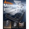 TOCOL Coque Magnétique pour iPhone 17 6,3 Pouces, Compatible avec MagSafe, Anneau Magnétique Intégré, Protection de l'objectif a