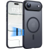 TOCOL Coque Magnétique pour iPhone Air 6,5 Pouces, avec Boutons de Contrôle de la Caméra, Compatible avec MagSafe, Anneau Magnét