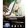TOCOL Coque Magnétique pour iPhone Air 6,5 Pouces, avec Boutons de Contrôle de la Caméra, Compatible avec MagSafe, Anneau Magnét