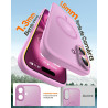 TOCOL Coque Magnétique pour iPhone 16 6,1 Pouces, Compatible avec MagSafe, Protection de l'objectif améliorée, Coque Mat Translu