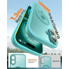 TOCOL Coque Magnétique pour iPhone 16 6,1 Pouces, Compatible avec MagSafe, Protection de l'objectif améliorée, Coque Mat Translu