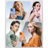 TOCOL Coque Magnétique pour iPhone 15 Pro Max 6,7 Pouces, Compatible avec MagSafe, Protection de l'objectif améliorée, Coque Mat