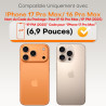 TOCOL Verre Trempé pour iPhone 17 Pro Max, iPhone 16 Pro Max, Dépoussiérage Automatique, Sans Bulles, Dureté 9H, Couverture Comp