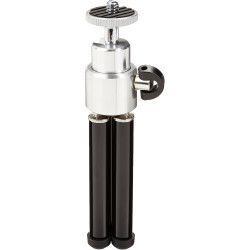 Amazon Basics Mini Trépied Léger 19,0cm, Extensible, Compatible avec les Petits Appareils (Support de Téléphone et Télécommande 