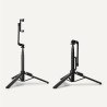 Amazon Basics Perche à Selfie de 91,0cm pour Téléphone, Trépied Portable et Extensible, avec Télécommande sans Fil, Noir