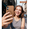 Magnétique Coque pour iPhone 16 avec 1 Verre Trempé, Compatible avec MagSafe, Protection Contre Les Chutes de qualité Militaire,