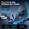 Oududianzi-Coque pour iPhone 16 Pro Compatible avec MagSafe Magnétique, Housse de Arrière Translucide Givrée PC, TPU Silicone Bu