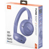 Jbl tune 530 bt, casque audio sans fil, léger et confortable, bleutooth 6.0, autonomie jusqu'à 76 h, charge rapide, design pliab