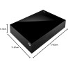 Seagate Desktop 8To, Disque Dur Externe, USB 3,0 pour PC Laptop et Mac, Services Rescue (STGY8000400)