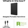 Seagate Portable Amazon Special Edition, 4To, USB 3.0 Portable Disque dur externe pour Mac, PC, Data Rescue Service (STGX4000400