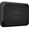 Crucial X10 2To Disque SSD Externe Portable, Jusqu’à 2100Mo/s, USB-C 3.2 Gen2, Résistance à la poussière et à l'eau classée IP65