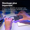 Crucial X10 4To Disque SSD Externe Portable, Jusqu’à 2100Mo/s, USB-C 3.2 Gen2, Résistance à la poussière et à l'eau classée IP65