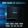 PNY CS900 SSD Interne SATA III, 2.5 Pouces, 500Go, Vitesse de Lecture jusqu'à 550MB/s