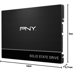 PNY CS900 SSD Interne SATA III, 2.5 Pouces, 240Go, Vitesse de Lecture jusqu'à 535MB/s