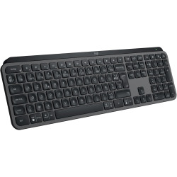 Logitech mx keys s clavier sans fil rechargeable usb c, clavier silencieux, plat, rétroéclairé, touches ergonomiques et programm