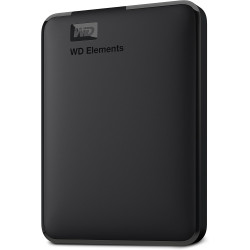 WD 5 To Elements disque dur portable externe, USB 3.0, Plug-and- play, formaté pour Windows, Noir