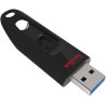 Sandisk 64gb ultra usb flash drive usb 3.0 up to 130 mb/s read, noir, (pack of 1) (lot de 2)