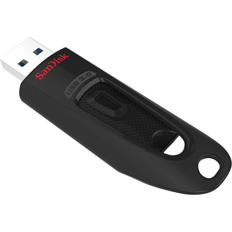 SanDisk Ultra Flash Drive 512 Go (Clé USB 3.0, des vitesses allant jusqu'à 130 Mo/s, Mot de passe, SecureAccess Software)Noir