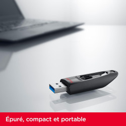 SanDisk Ultra Clé USB 3.0 1 to (Stockage fiable pour Documents, Photos et fichiers multimédias, Sandisk Memory Zone App)
